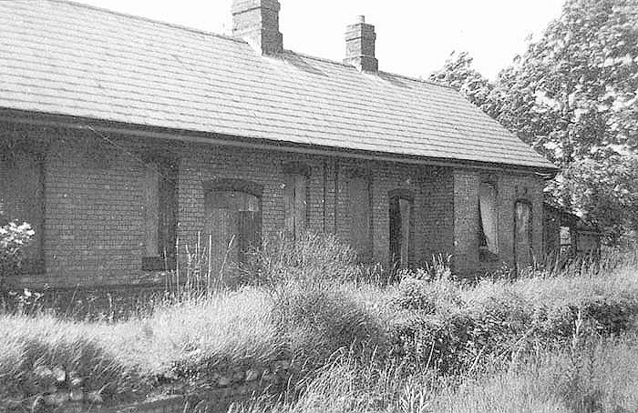 Henley In Arden Original Station View Of The Front Elevation Of The