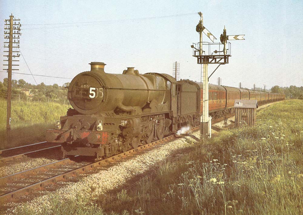 Lapworth Station: Ex-GWR 4-6-0 60xx Class No 6001 King Edward VII ...