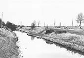 The abutments on the Coventry Canal which carried the Foleshill Railway into Admiralty works on Red Lane