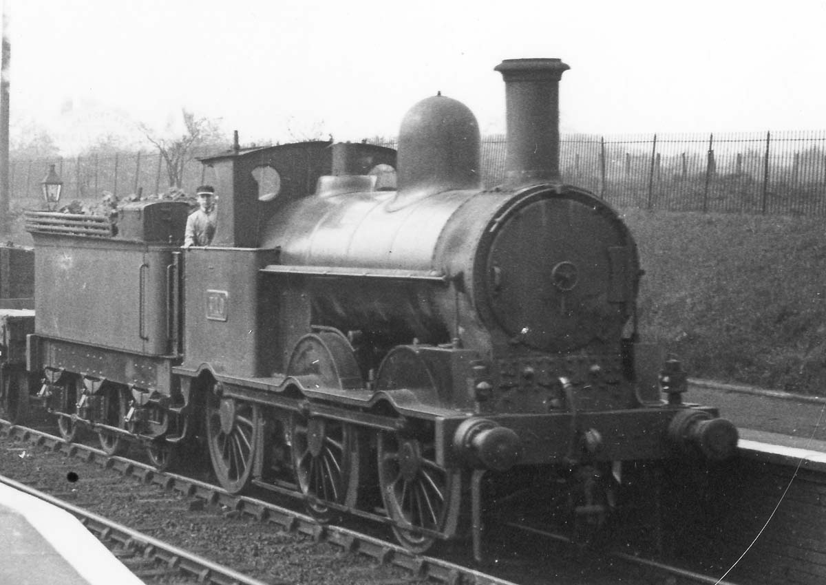 Hamstead And Great Barr Station Close Up Of LNWR Inch Goods No As Its Babe