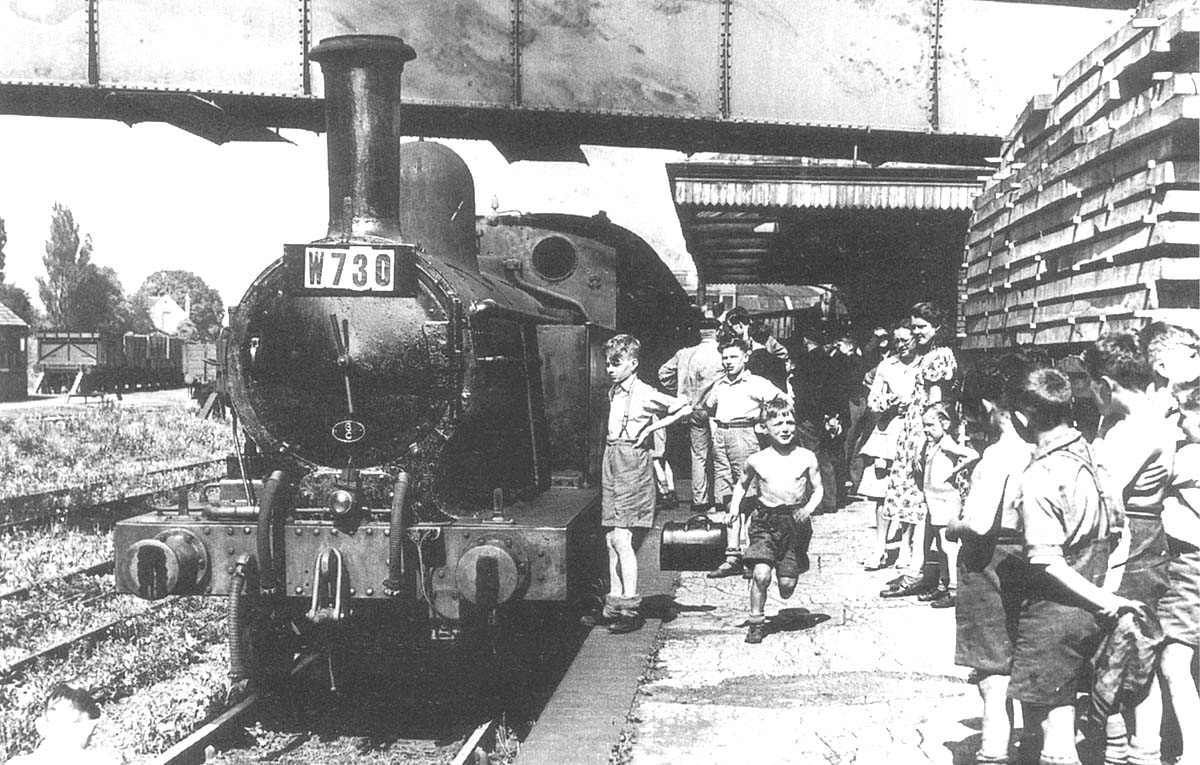 Harborne Station Another View Of Ex Lnwr T No Standing At Harborne Station S Disused