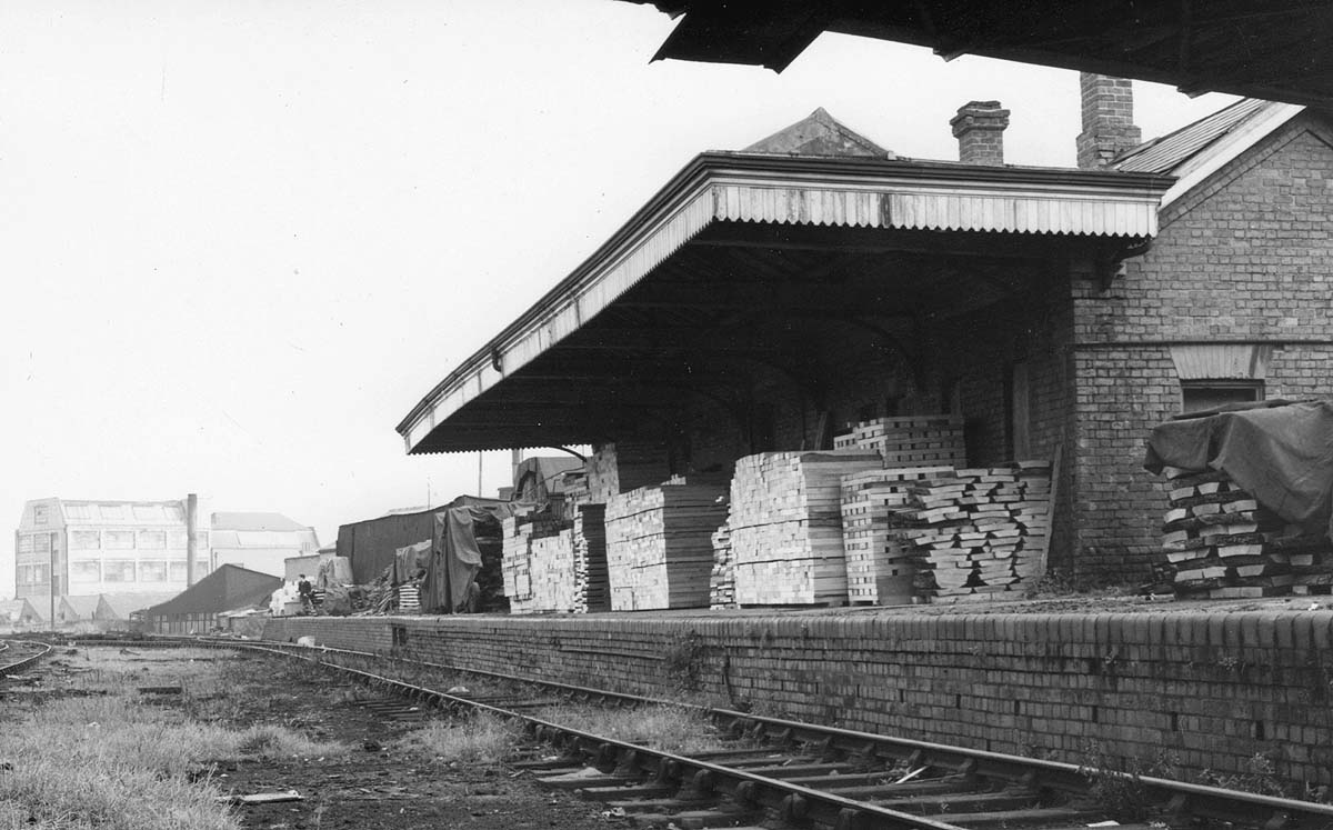 Harborne Station Looking Towards Birmingham With The Single Platform Terminus Of The Former