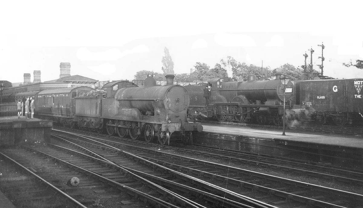 Leamington Avenue Station Locomotives View Of Ex Lnwr Prince Of Wales Class No