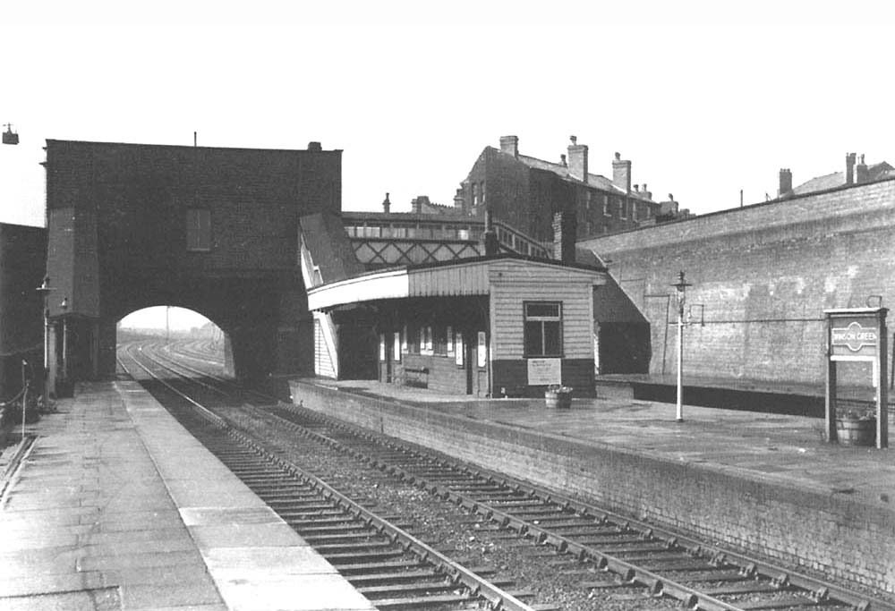 Winson Green Station View Of Winson Green Station Looking Towards Wolverhampton Seen On Th