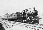GWR 38xx or 'County' class 4-4-0 No 3814 �County of Chester� with the 12:07pm Snow Hill to Paddington