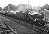 GWR 4-6-0 'Saint' class No 2924 'Saint Helena' on one of the �Two Hour Birmingham to Paddington expresses
