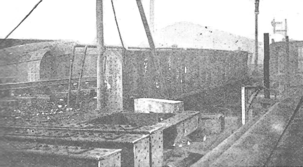 Photograph  showing one of three steel plate girders used in the reconstruction of the Coventry Road Bridge