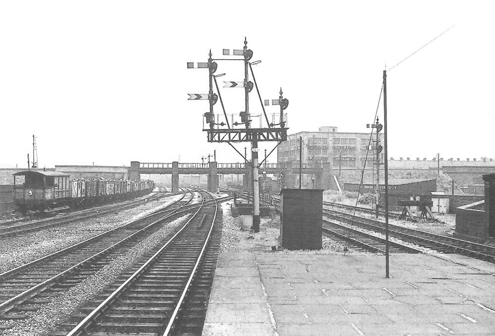 Bordesley Station: Looking south towards Tyseley from the edge of the ...