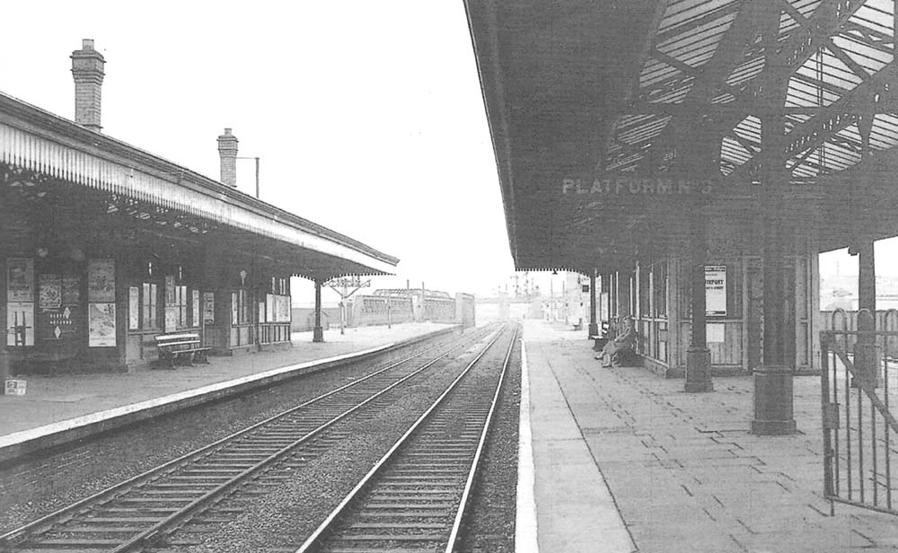 View of Bordesley Station looking south towards Tyseley taken on 18th July 1963 from the edge of platform 3