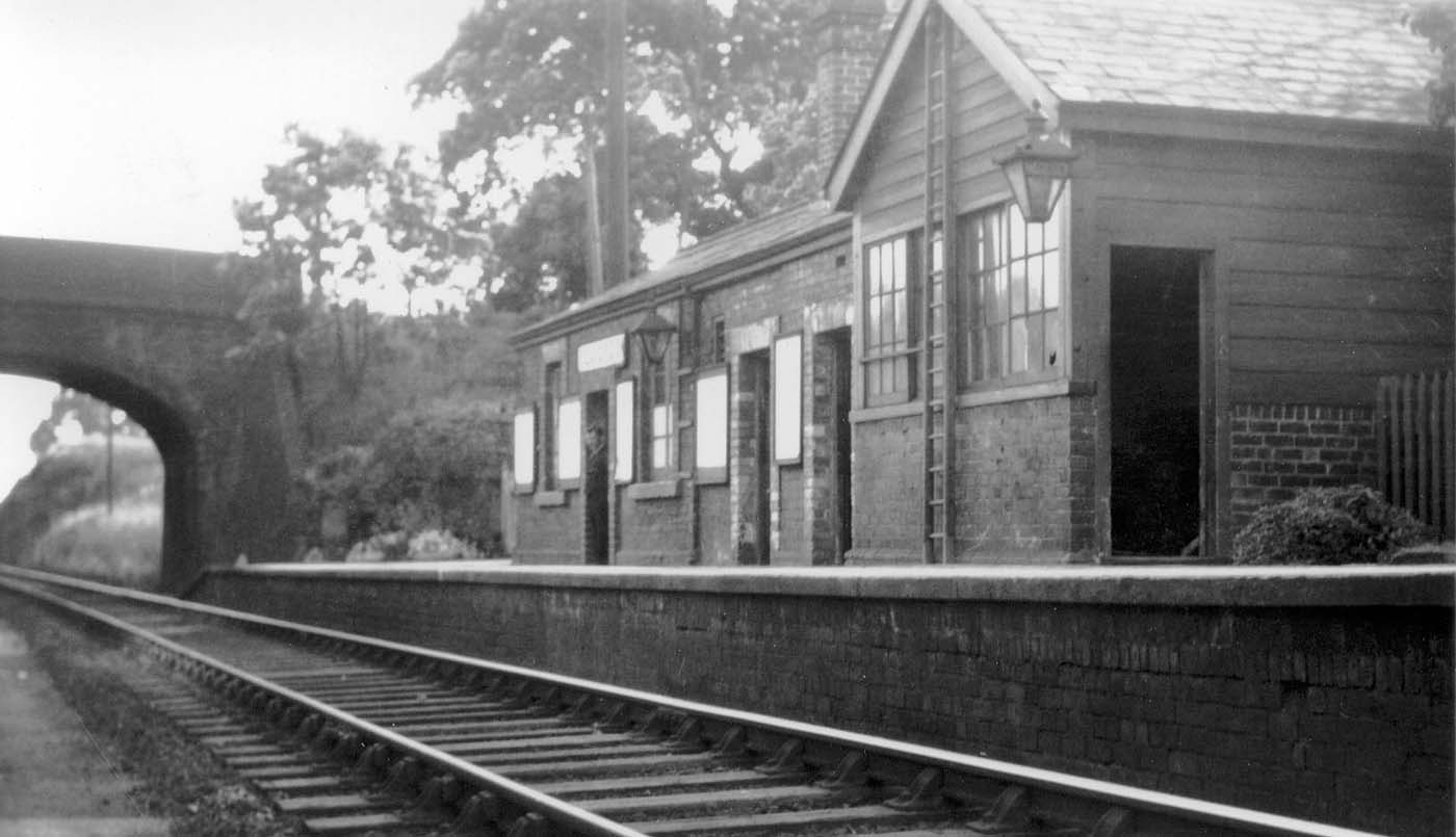Looking to Bearley through the road bridge which shows the other abutment of the west occupation bridge