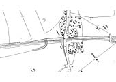 An 1903 25 inches to the mile Ordnance Survey Map showing Claverdon Station and the single siding goods yard