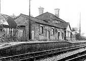 The old station now turned into a goods lock-up after the opening of the new station in 1939