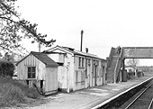 An early 1970s view of the station's main structure showing all to clearly the years of neglect by British Railways
