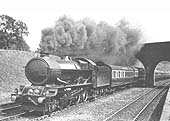 GWR 4-6-0 60xx (King) class No 6017 �King Edward IV� in immaculate condition with a Northbound express
