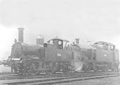 GWR 0-4-2T 517 class No 1432 and GWR 2-4-2T 36xx class No 3601 are seen standing on the tracks leading to Henley-in-Arden locomotive shed