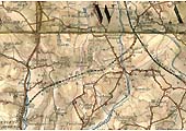 The 1901 Ordnance Survey Map showing the actual route of the Henley Branch Line from Rowington
