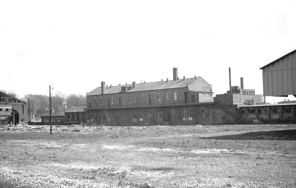 Looking across to the former Great Western Railway's offices which backed on to Pitsford Street