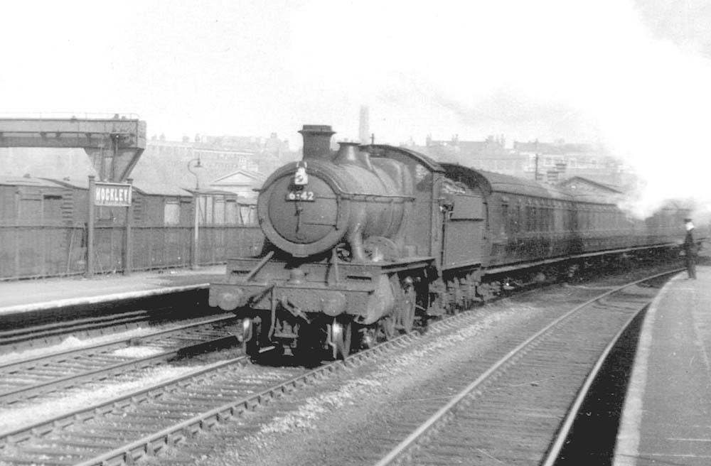 Hockley Station: Ex Great Western Railway 43xx class 2-6-0 No 6342 in ...