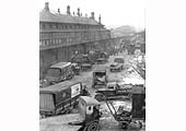 The Farm area outside of the main offices on 12th February 1940 with all kinds of GWR transport on show