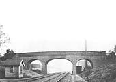 Original B & OJ Railway three arch brick over bridges were designed to cross double mixed gauge track