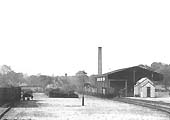 Close up of Knowle and Dorridge's 120 foot long by 40 foot wide metal framed Goods Shed