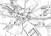 A 1920 Ordnance Survey Map showing that little change has occurred since the turn of the century