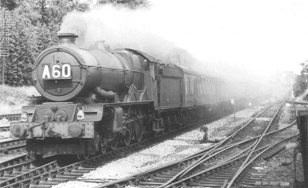 Lapworth Station: Ex-GWR 4-6-0 King Class No 6026 'King John' Is Seen ...