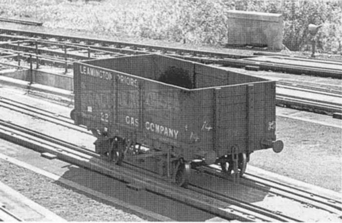 Leamington Priors Gas Company wagon No 22, from the same batch of twelve wagons, purchased second-hand from one F Harding