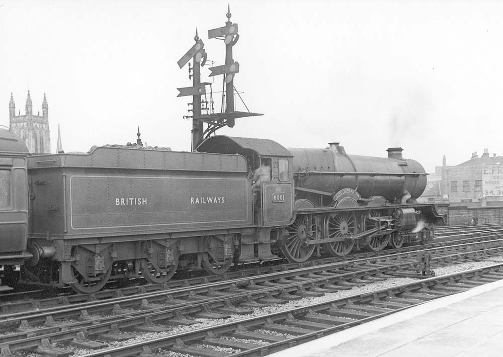 Leamington Spa - BR Locomotives: Ex-GWR 4-6-0 King Class No 6001 'King ...