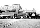 GWR 4-4-0 No 3819 'County of Salop' at the head of an up local service from Snow Hill to Oxford