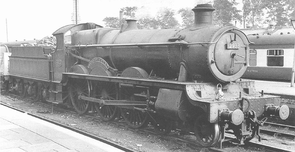 Leamington Spa BR Locomotives: Ex GWR 2902 Class 4 6 0 No 2933
