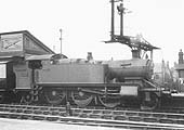 GWR 2-6-2T 'Large Prairie' No 5139 stands at Leamington's up platform the head of an up local passenger train