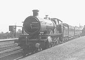 GWR 4-6-0 Saint class No 2912 'Saint Ambrose' from Old Oak shed on the 9. 10am from Paddington