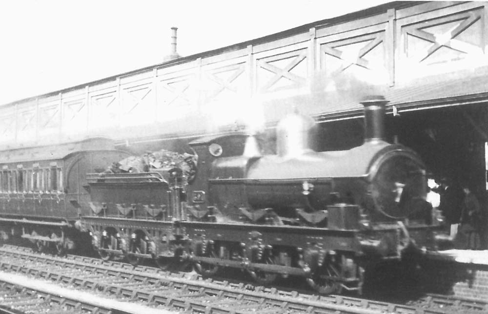 GWR Standard Goods 0-6-0 No 391 arrives from Wolverhampton with an up excursion passenger train