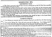 Two GWR internal letters from the Superintendent of the Line to Birmingham Division Superintendent about the provision of water in the carriage sidings at Leamington