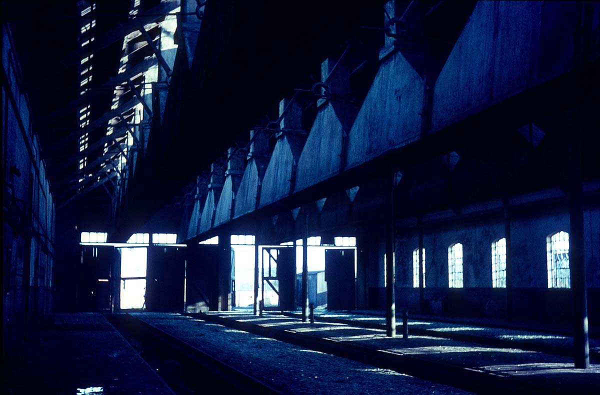 At Leamington the locomotive shed was one hundred and eighty feet long with four roads for stabling twelve engines