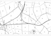 The 1902 Ordnance Survey Map of Darlingscott Junction showing also Longdon Road station