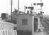 Another 1950s view of Long Marston station showing the gentlemen's toilet on the extreme right erected during the remodelling of the station