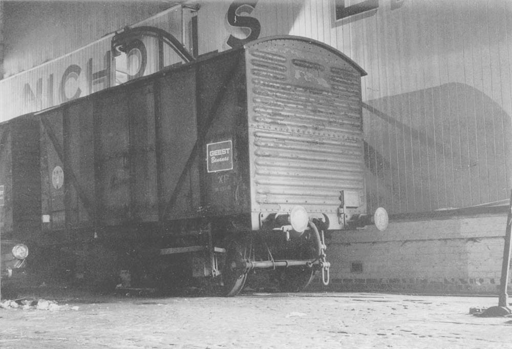 Moor Street Station: A British Railways' Covered Van In Shed B, Beside ...