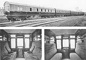 An official photograph appeared in the GWR Magazine of June 1911, depicting the new four coach sets
