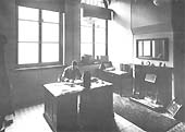 A view of the Chief Clerk's Office in the Good's Office, whose windows looked out on to Moor Street