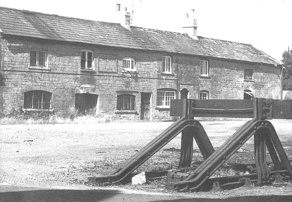 The original Moreton-in-Marsh to Stratford Tramway terminus buildings which housed offices, workshops, stables