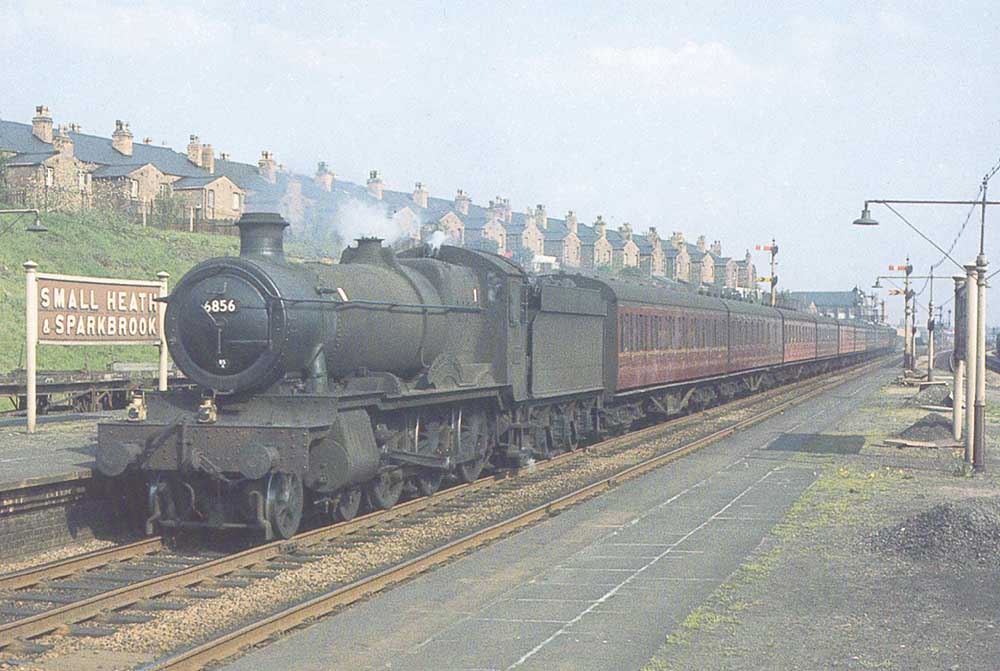 Small Heath and Sparkbrook Station: Ex-GWR 4-6-0 No 6856 'Stowe Grange ...