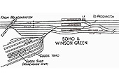 A plan of Soho & Winson Green Station and Goods Depot after the completion of the new goods transit shed