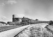 British Railways built Modified Hall class No 6986 'Rydal Hall' is seen passing Stratford on Avon East Signal Box on 16th August 1958