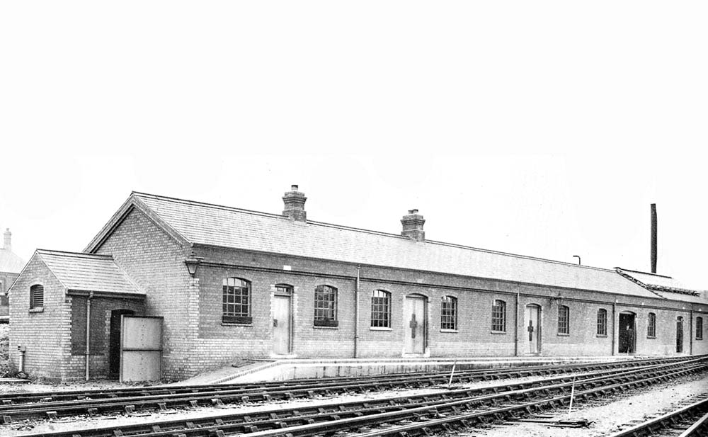 This single storey brick building housed the carriage cleaning staff�s facilities plus a Boiler House and Engine Room