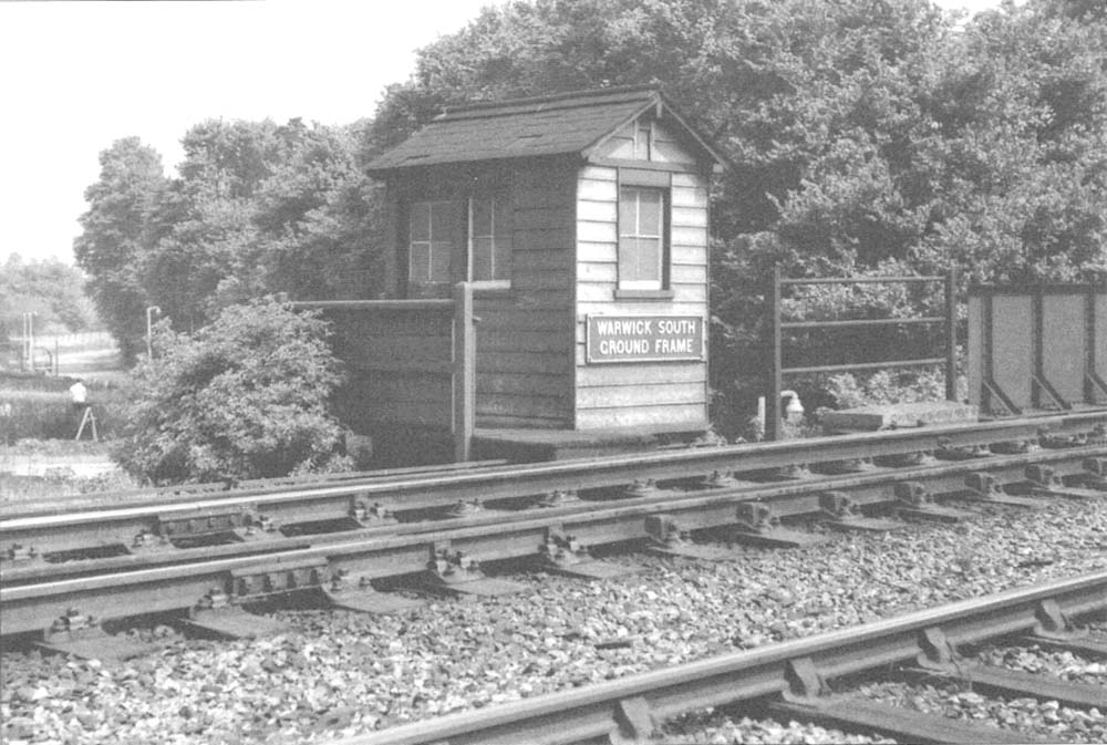 View of Warwick South Ground Frame, which was brought into operation on 27th June 1909 to control the Leamington end of Coventry Road goods yard