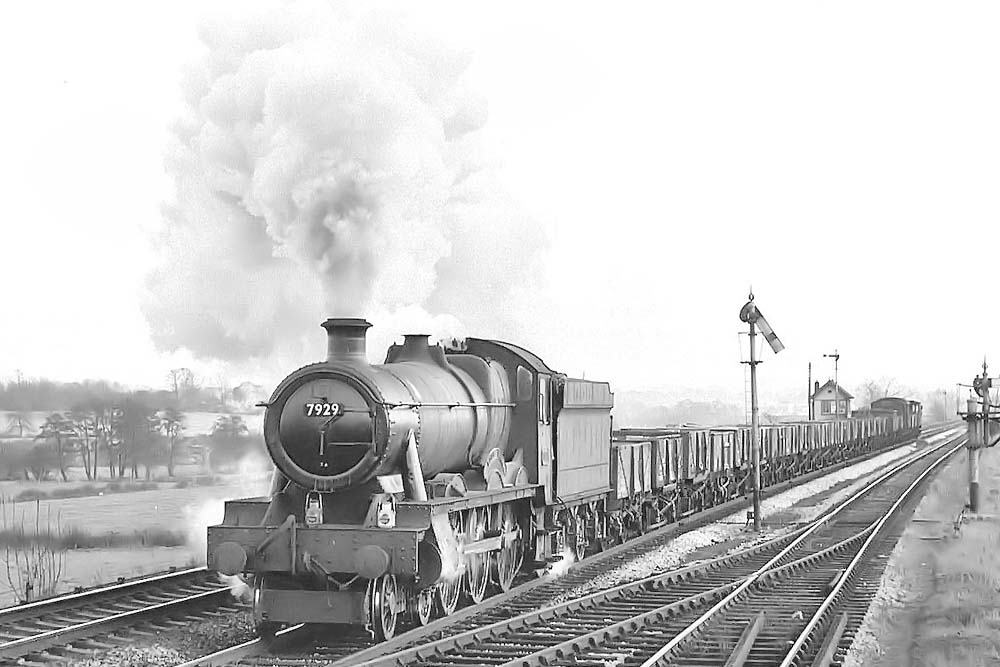 Budbrook and Warwick Cold Store: Ex-GWR 6959 Class 4-6-0 No 7929 'Wyke ...