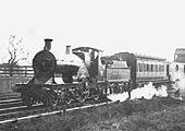 GWR 4-2-2 Achilles Class No 3050 'Royal Sovereign' on 3:28pm down local service to Snow Hill on 1st April 1913