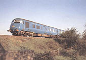 The 'Blue' Pullman on the 7:00am Wolverhampton Low Level to Paddington service on 9th May 1963